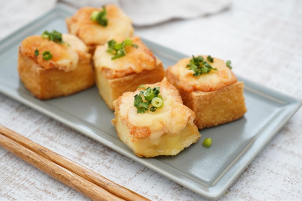 厚揚げの明太マヨ焼きの画像