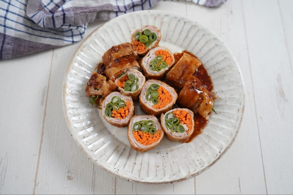 豚肉の野菜ロール