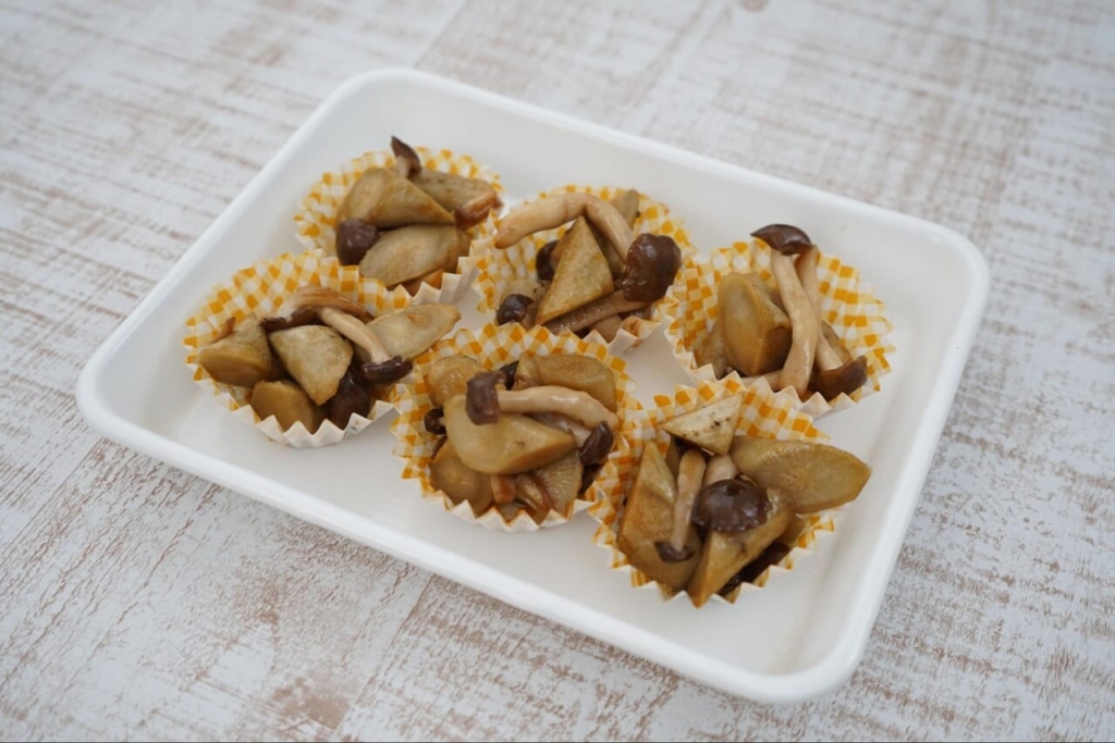 ごぼうとしめじの甘辛煮