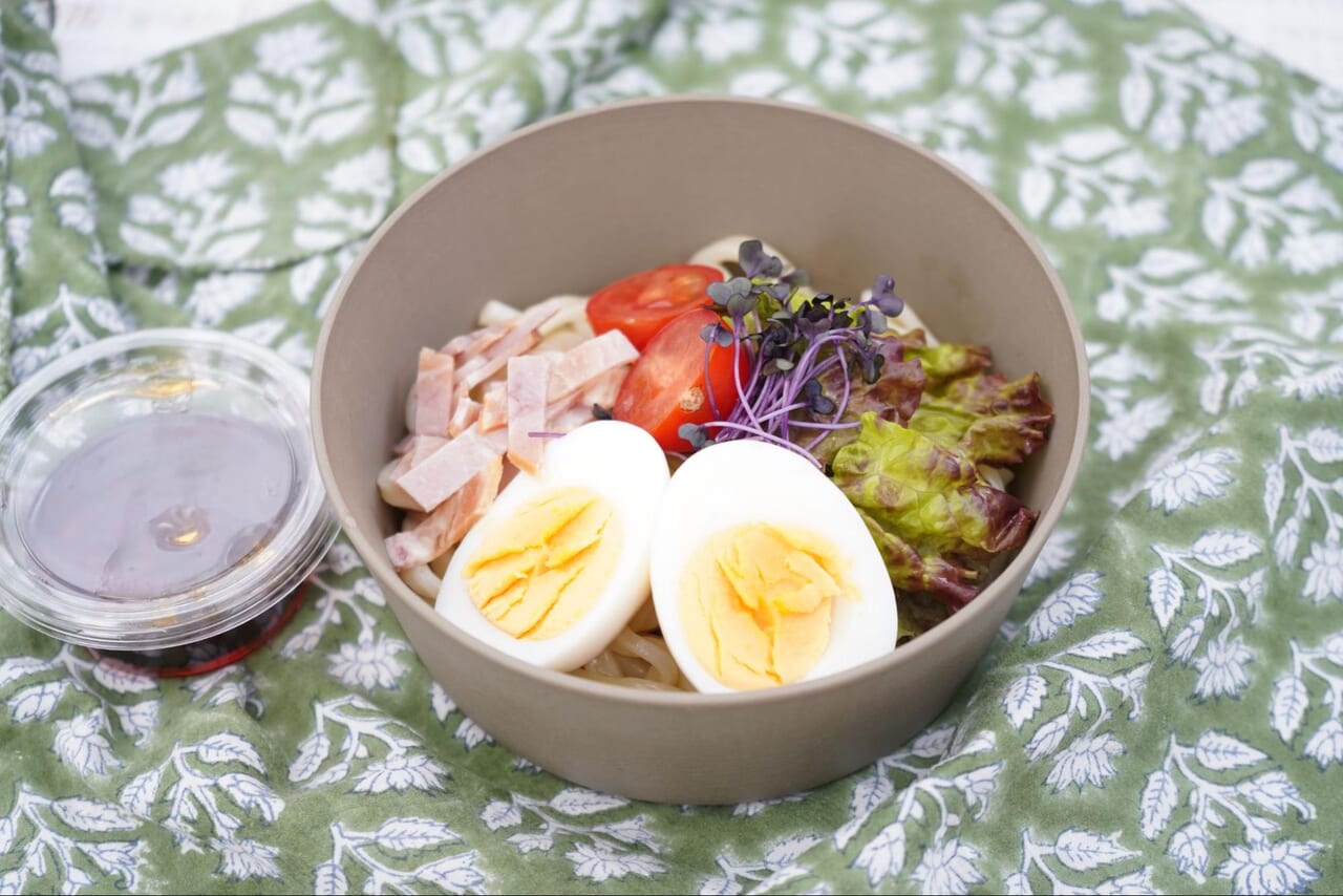 中華風ぶっかけうどん