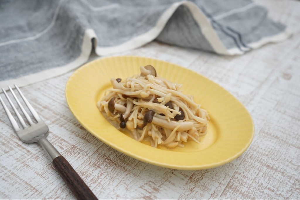 えのきとしめじのマヨ醤油和え