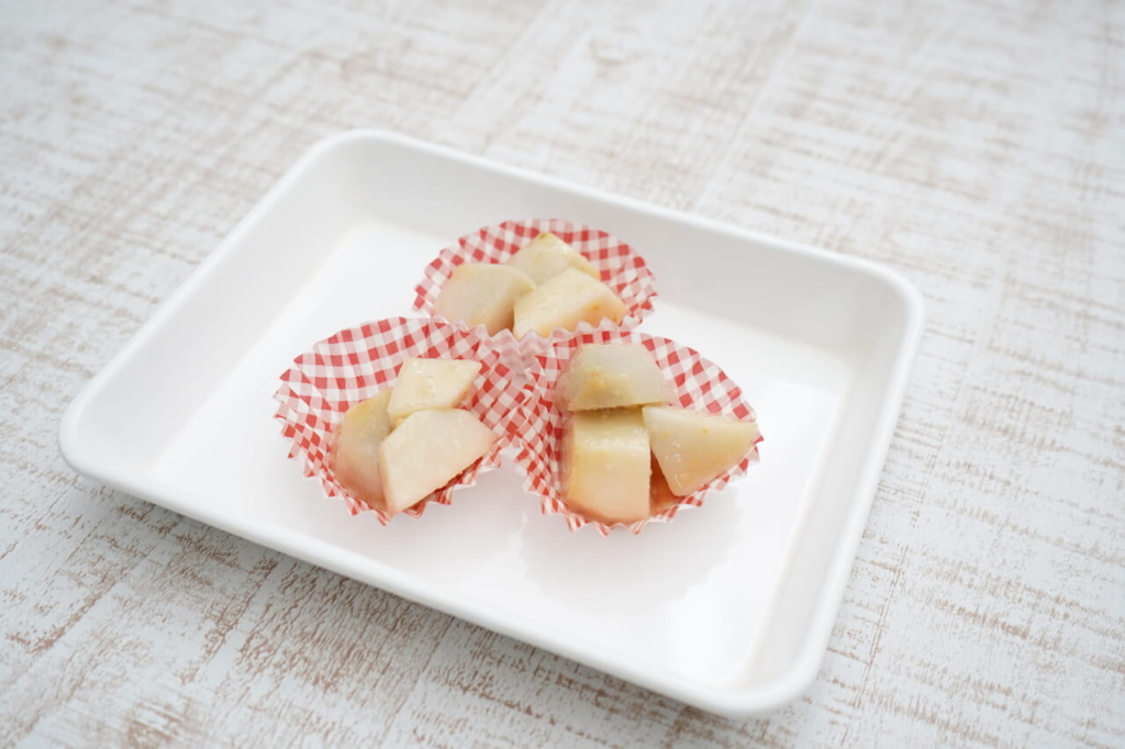 里芋の甘味噌和え2