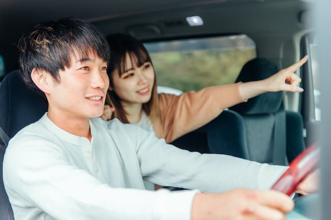 ドライブデート　付き合う前