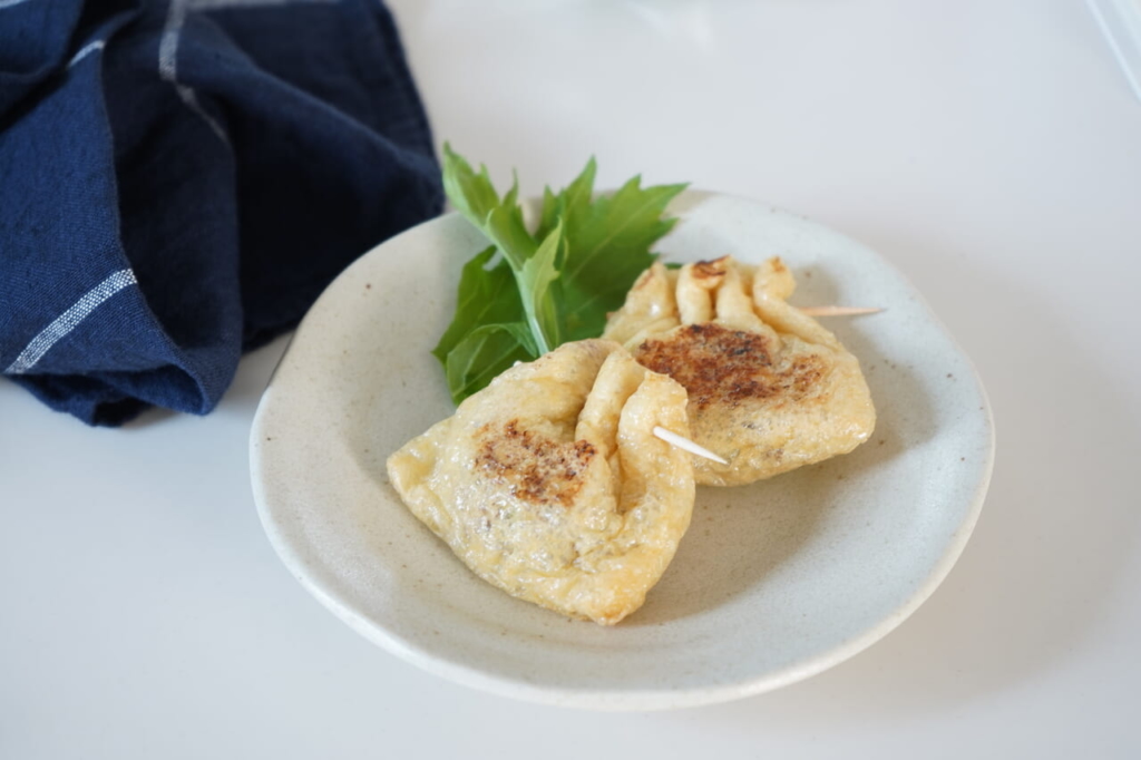 お弁当レシピ4納豆巾着