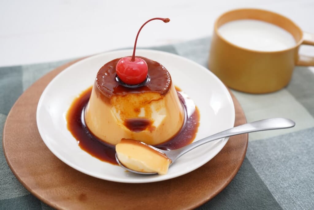 小学生におすすめのおやつレシピ1お家で作れる!喫茶店風!固めプリン