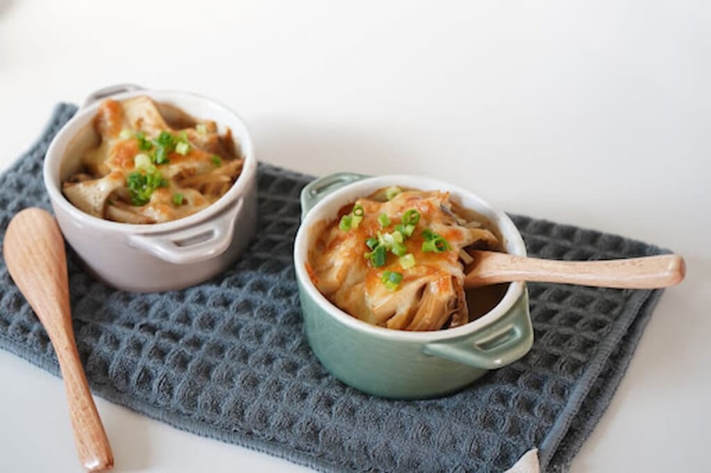 小学生おすすめの栄養満点レシピ2きのこのチーズ焼き