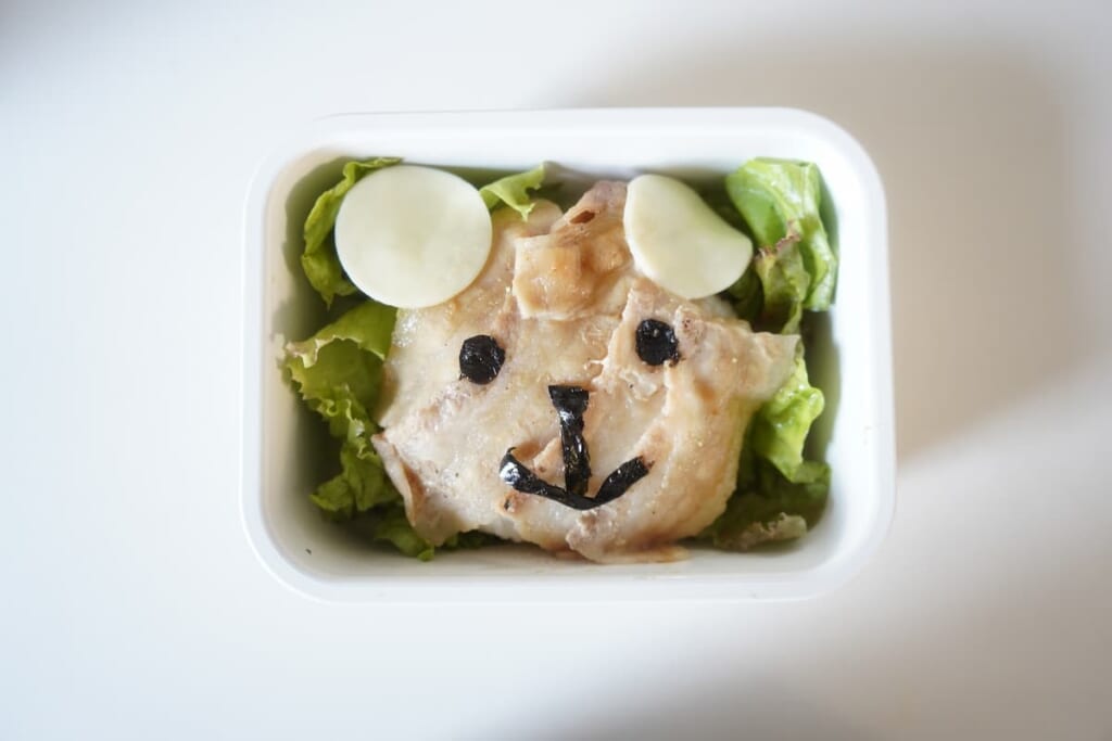 くまさん肉巻きおにぎり