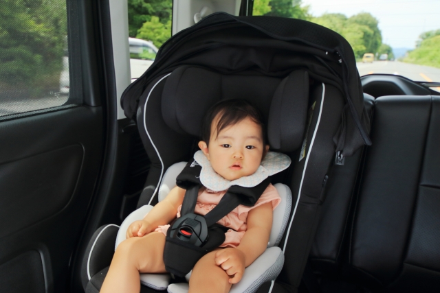 ベビーシートを嫌がり泣く1歳娘が後部座席で急に静かに…。ドアを開けた瞬間広がる衝撃の光景にぼう然