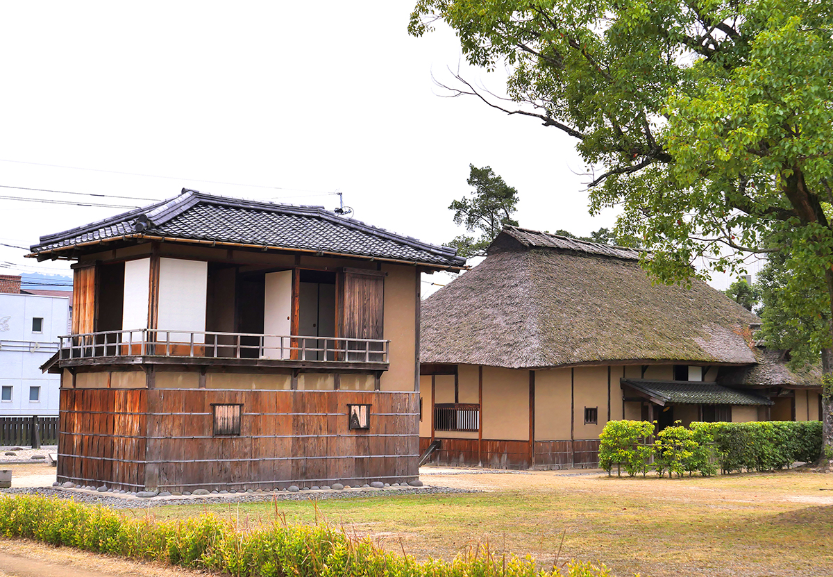 大分県日田市の歴史的な咸宜園