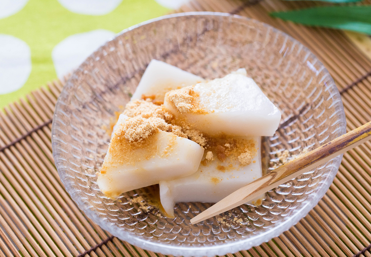 福岡県朝倉市の名物和菓子・葛切り