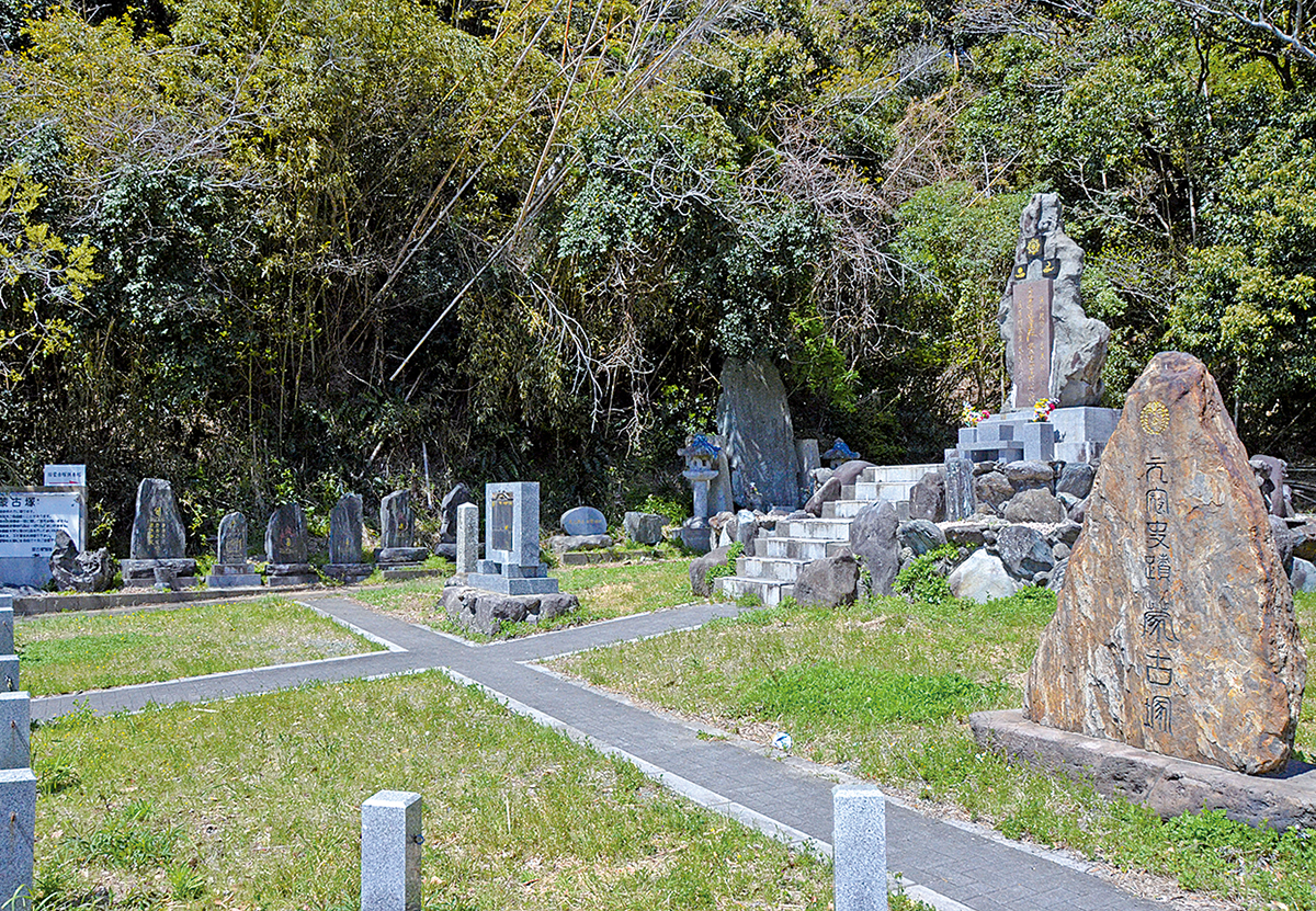 福岡市東区志賀島で1927年に石碑が建立された蒙古塚