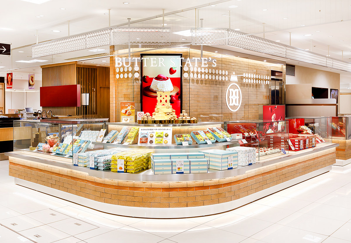 バターステイツ by銀のぶどう 大丸福岡天神店の店舗。九州初出店の常設店